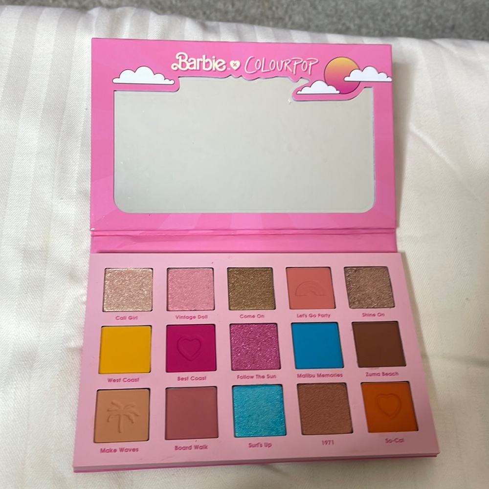 Colourpop Malibu Barbie Palette